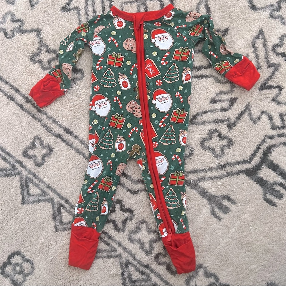 KIKI & LULU | Christmas Zip Footie Pajamas